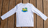 Boys Sun Protective Shirt-Chameleon White - Little Leaves Clothing Company
