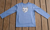 Boys Sun Protective Shirt-Fox Cobalt Blue Gray - Little Leaves Clothing Company