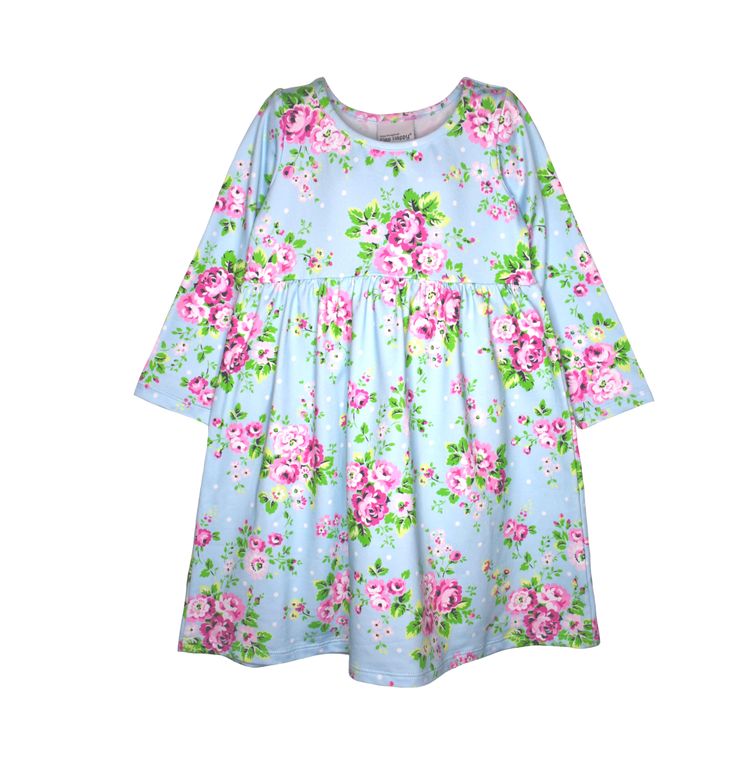 Bella Floral Long Sleeve Dress-Limited Quantities!!