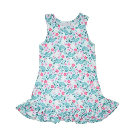 Emma Flowers Short Sleeve Dress- Limited Quantities!!