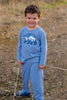 Boys Sun Protective Pant-50 Gray - Little Leaves Clothing Company