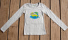 Girls Sun Protective Shirt-Chameleon Gray - Little Leaves Clothing Company