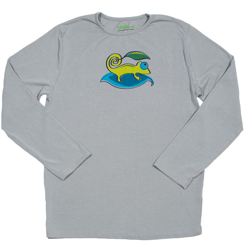 Boys Sun Protective Shirt-Shark Green